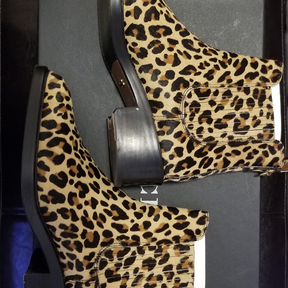 Women's Coach Bowery Bootie Leppard Print HCF